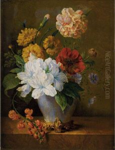 Vase De Fleurs by Elise Lebarbier Bruyere