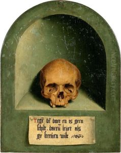 Portrait Diptych Of A Middle Class Man And Wife, Probably Incologne, With