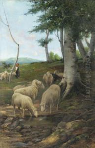 Abbeverata Presso La Sorgente Dei Lamoni by Stefano Bruzzi