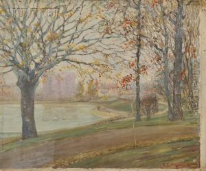 Path Along The River by Everett Lloyd Bryant