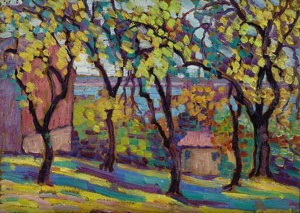 Houses Along The River - view 1