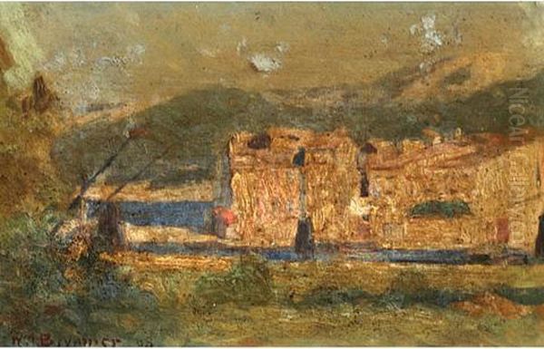 View Of The Village And Sea - view 1