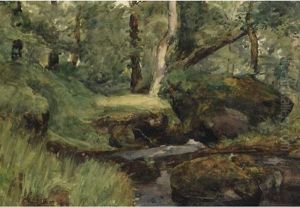 Forest Interior by William Brymner