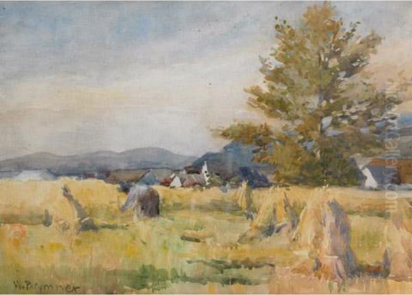 Gathering Wheat - view 1