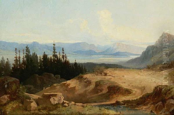 A Landscape With A Lake - view 1