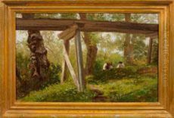 Holzviadukt Im Wald Bei Weimar - view 1