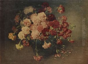 Blomsterstilleben by Hans Buchner