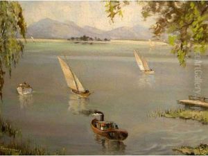 Regata Sul Lago Di Chiem, Germania