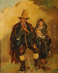 Ritratto Di Famiglia by Frank Buchser