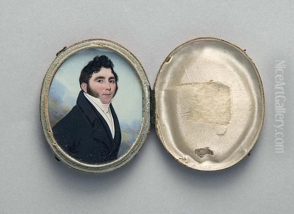 Portrait Miniature Of A Young Gentleman - view 1