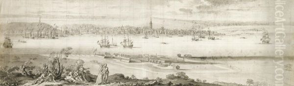 The North Prospect Of Gravesend In The County Of Kent - view 1
