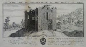 The South West View Of Wenlock Abbey In The County Of Salop by Nathaniel and Samuel Buck