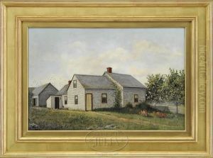 Portrait Of A New England Connected House by Charles E. Buckler