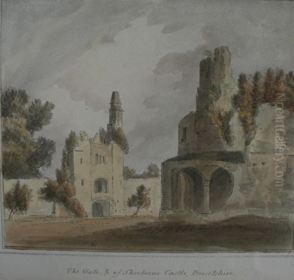 The Gate Of Sherborne Castle, Dorsetshire - view 1