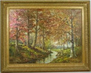 Autumn In The Adirondacks by William Savery Bucklin