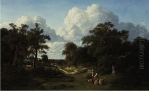 Resting In The Clearing by Leonce Bucquet