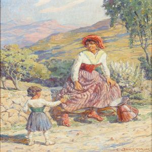 Et Hvil Paa Hjemvejen by Carl Budtz-Moller
