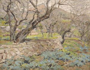 Spring Landscape by Karl Albert Buehr