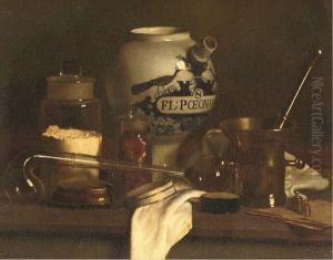 Still Life With Pharmaceuticals by Bernardus Bueninck
