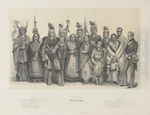 G.h.c. Melody And The Ioway Indians by John Henry Bufford