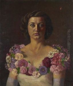 "portrait De Lidiabugatti (niniette)" by Carlo Bugatti