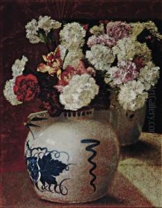 Still Life With Carnations by Carlo Bugatti