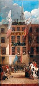 Coronation Celebrations, Fleet Street