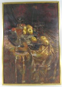 Still Life With Apples by Mariska Bukkerti