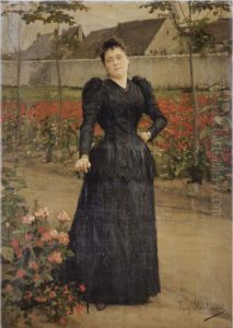 A Stroll On The Park by Eugene Buland