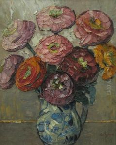 Cana Cu Flori by Petru Bulgaras