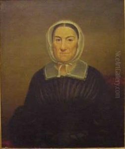 Portrait Of Abigail Martin by Otis A. Bullard