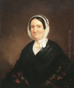Portrait Of A Woman In A White Bonnet