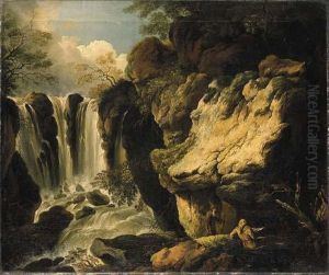 Landschaft Mit Eremit