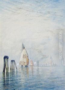 Rosy Morning In Venice by William Gedney Bunce