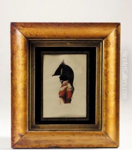 A Silhouette Of An Officer by John Buncombe