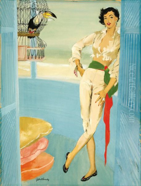 Original Magazine Illustration - view 1