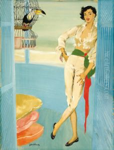 Original Magazine Illustration by Gilbert Bundy