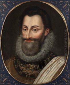 Portrait Du Roi Henri Iv by Jacob Bunel