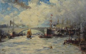 Shipping On The Thames