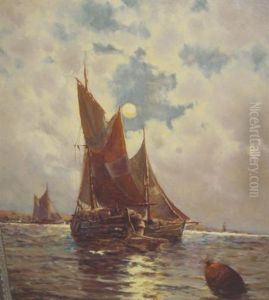 Ships Offshore Inmoonlight