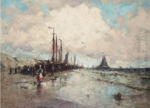 Vessels On The Beach