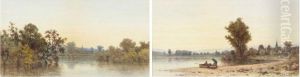 Lake Sunset by Andrew Fisher Bunner