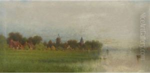 Near Dordrecht On The River Maas, Holland