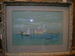 A View Ofvenice by John Wharlton Bunney