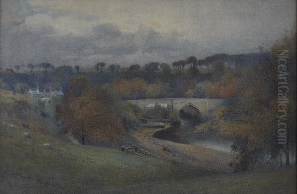 The Brig O' Balgownie In Old Aberdeen - view 1