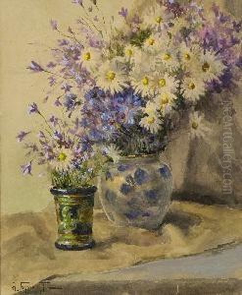 Stillleben Mit Wiesenblumen - view 1