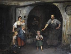 La Petite Recrue by Heinrich Burckhardt