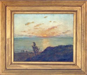 Sunset Landscape by Horace Robbins Burdick