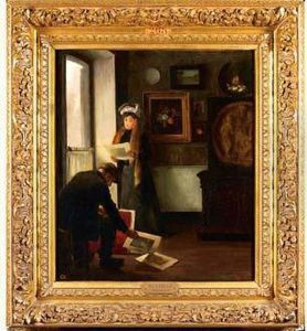 Chez L'antiquaire by Georges H. Burdy