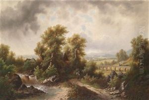 Landscape With Railroad Bridge
